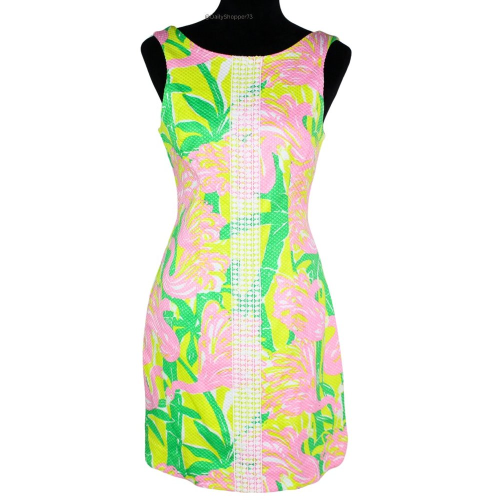 Lilly Pulitzer for Target Fan Dance Mini Sleeveless Shift Dress